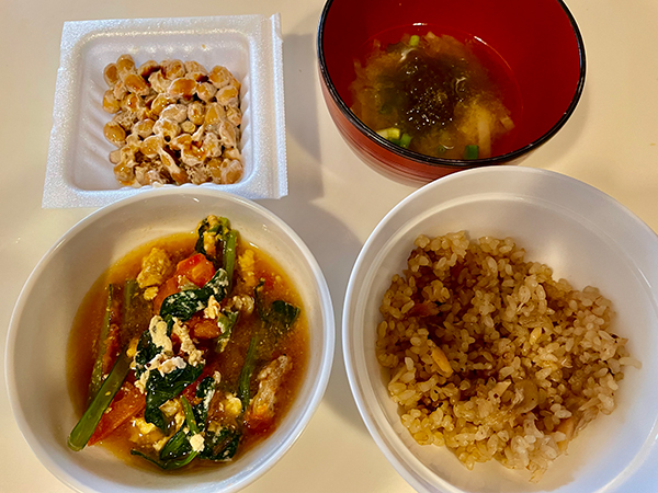 ライザップウーマン25日目 食事管理 朝食