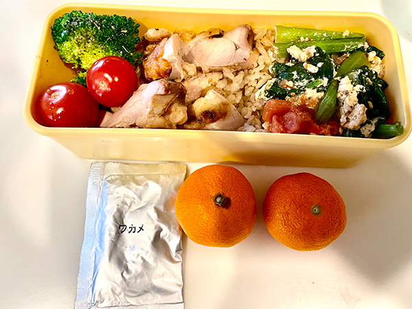 ライザップウーマン25日目 食事管理 昼食 お弁当