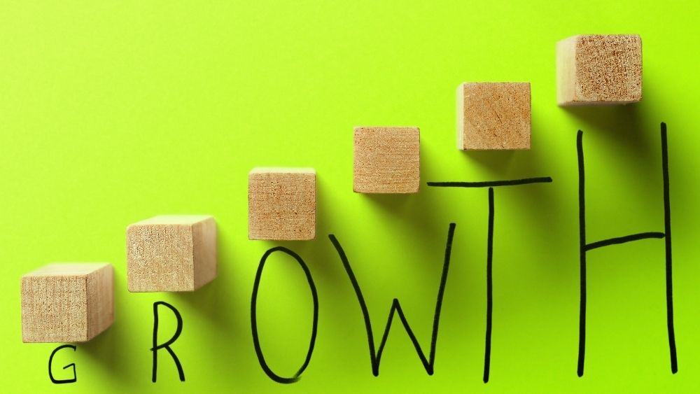 50代からのボディメイクは将来への自己投資。右肩上がりに成長（GROWTH）するイメージ